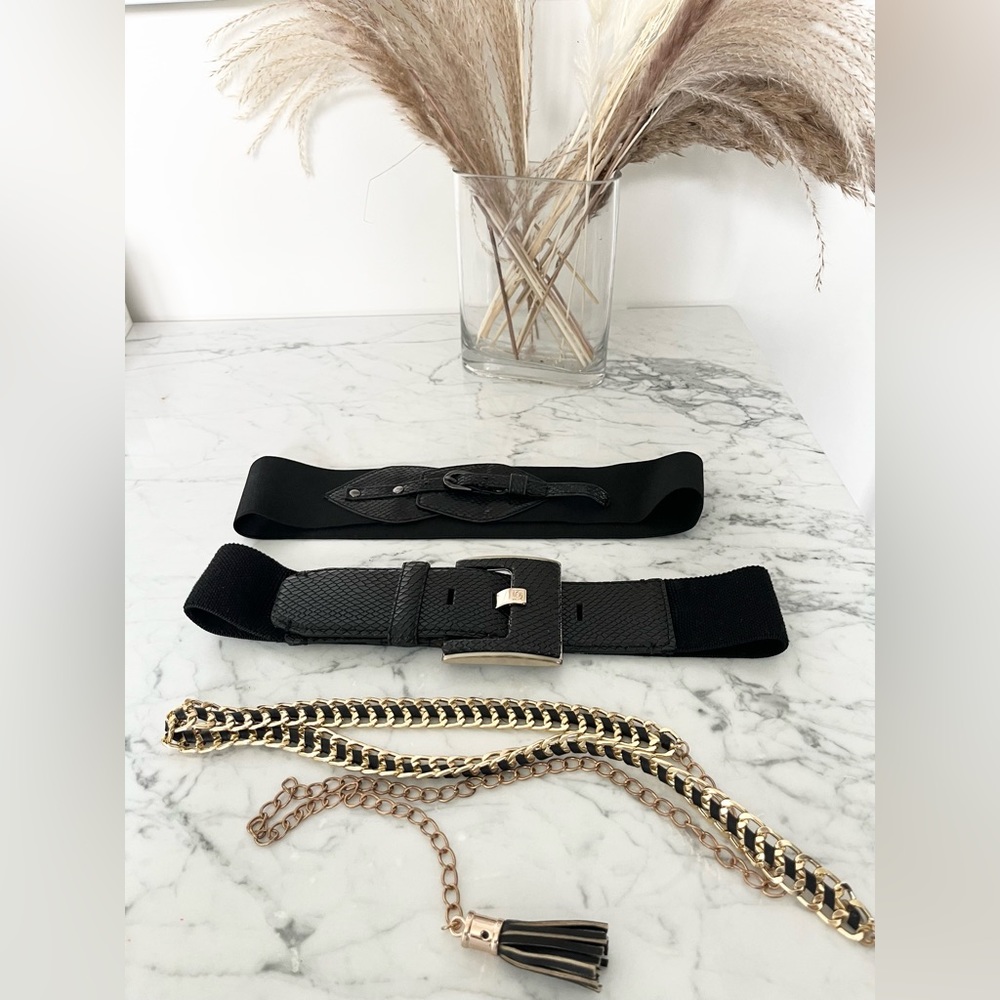 Bebe Belt, Black, Small